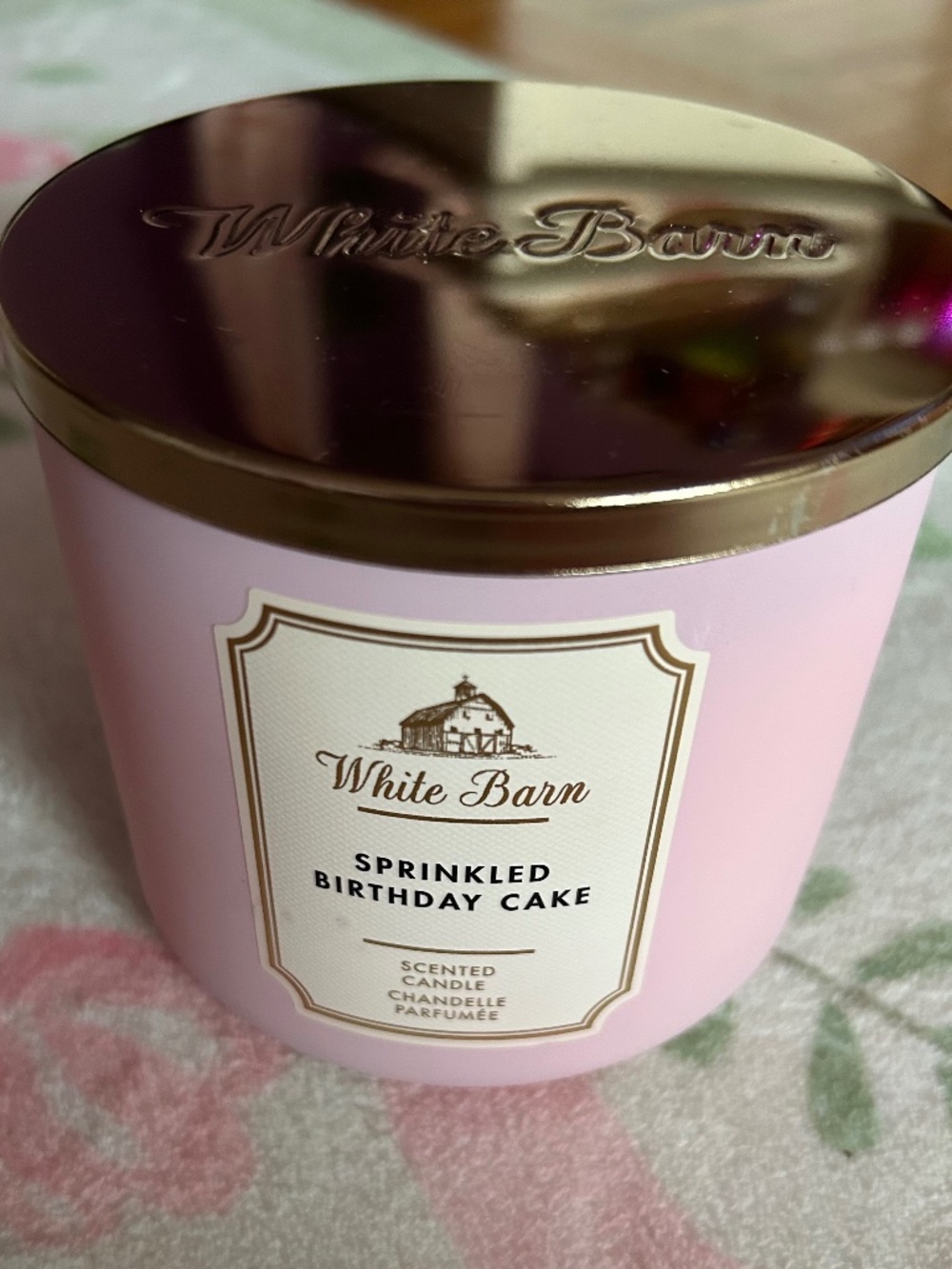BBW Sprinkled Birthday Cake 3 Wick Candle
